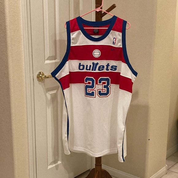 Michael Jordan Nike Swingman Bullets NBA Jersey Size 3XL